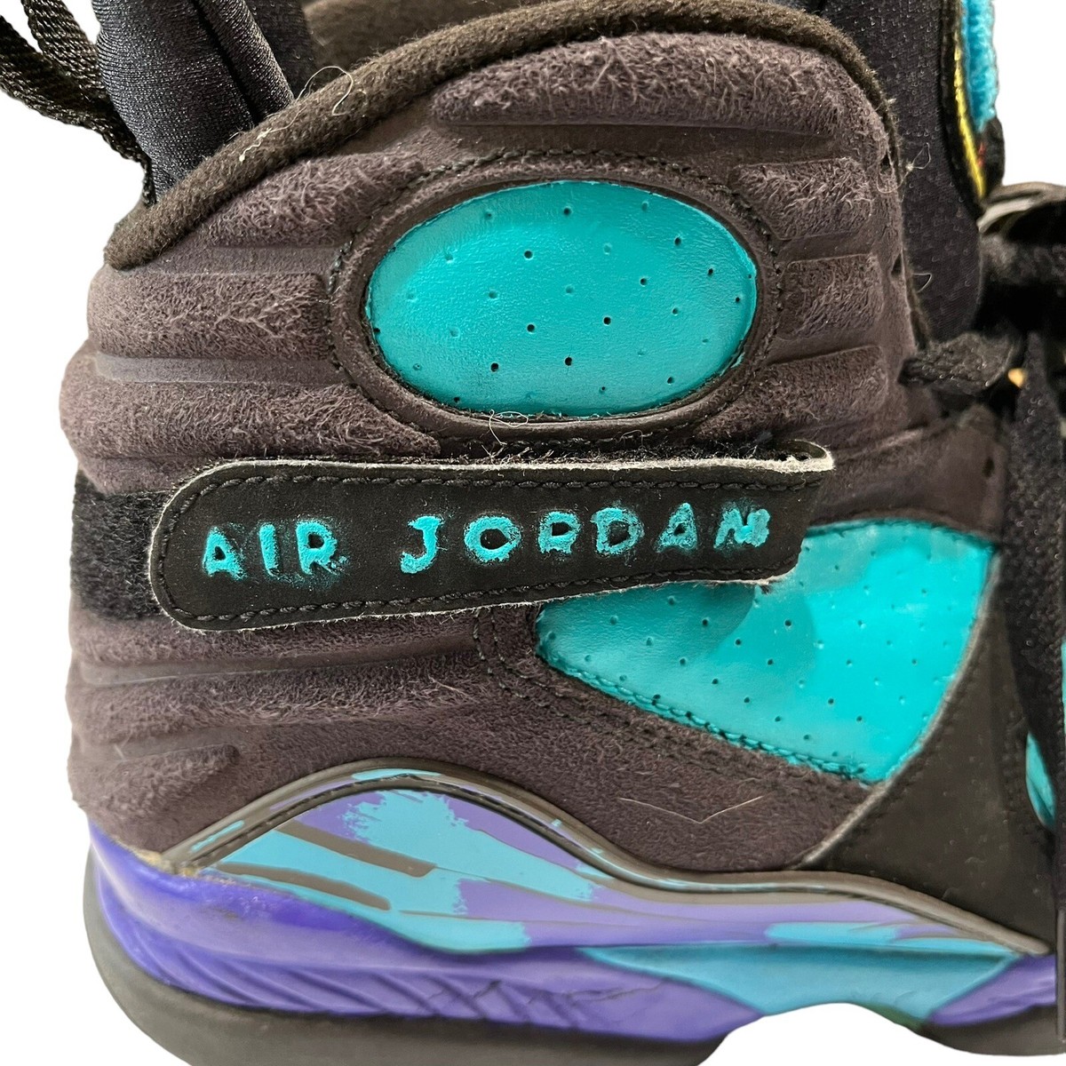 Nike Air Jordan 8 Retro Aqua (2007) 305381-041 Size 10.5