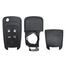Replacement for GM Remote Flip Car Key Fob Case Shell 5B HU100 Key OHT01060512