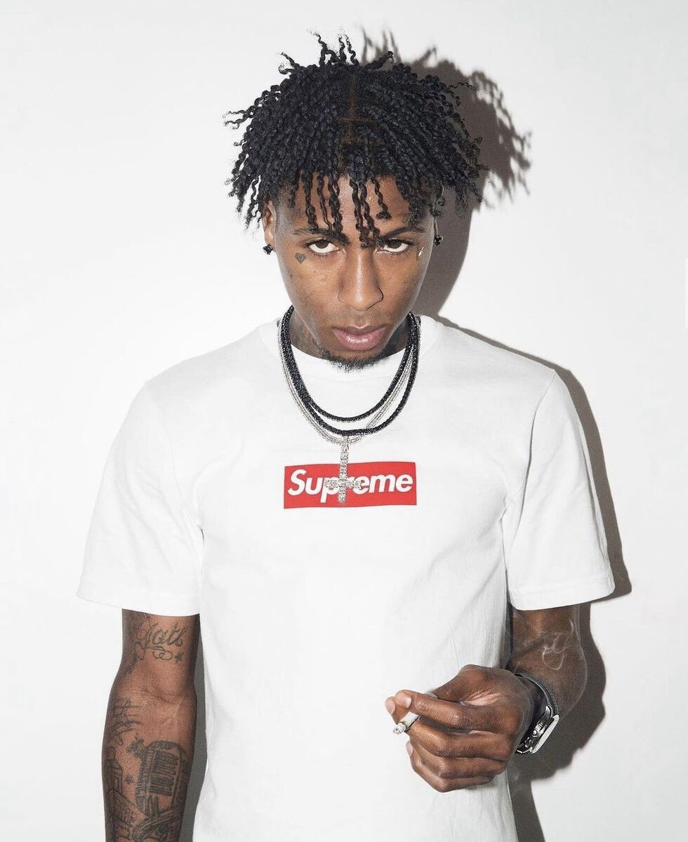 NBA Youngboy x Supreme Promo Poster Box Logo FW23 (24' X 36 NBA Youngboy x Supreme Promo Poster Box Logo FW23 (24' X 36