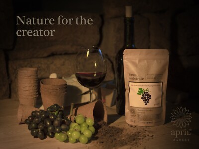 GRAPES / PEAT SUBSTRATE / premium quality soil for seeding and planting grapes