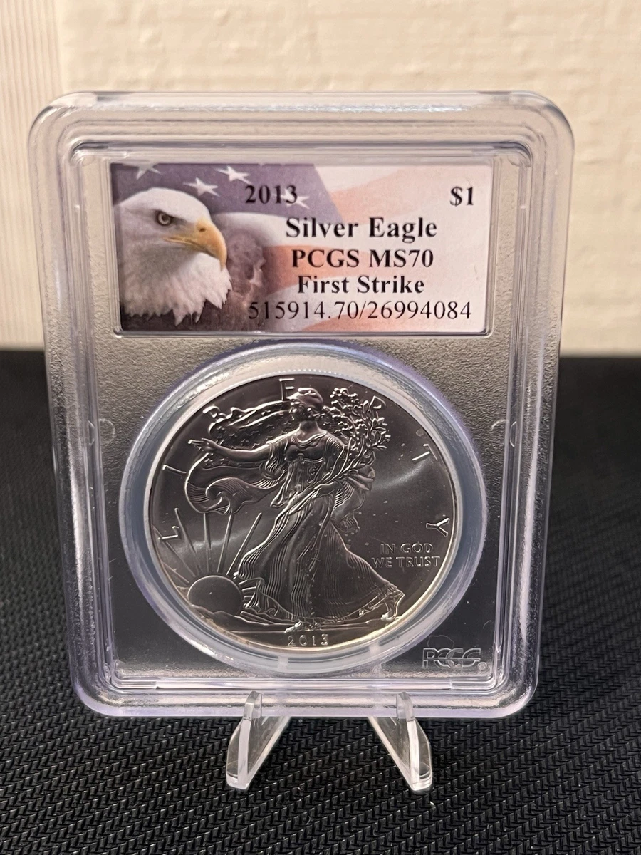American Eagle MS 70 Graded 2013 Silver Bullion Coins for sale | eBay