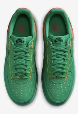 Air Force 1 Low Stadium Green and Laser Orange IB6834-300 M 12 | eBay