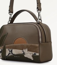 Image of Radley OVER THE HILLS Coffee Brown Small Zipto Crossbody Bag New With Tags
