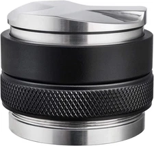 MATOW 58mm Coffee Distributor and Tamper, Dual Head Coffee Leveler Fits for Port