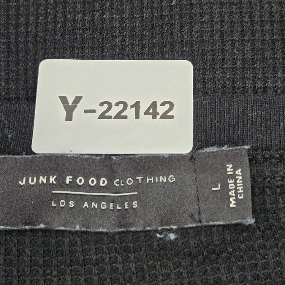 Женская рубашка San Francisco 49ers L черный логотип вафельный вязаный тепловой пуловер - Изображение 2 из 4