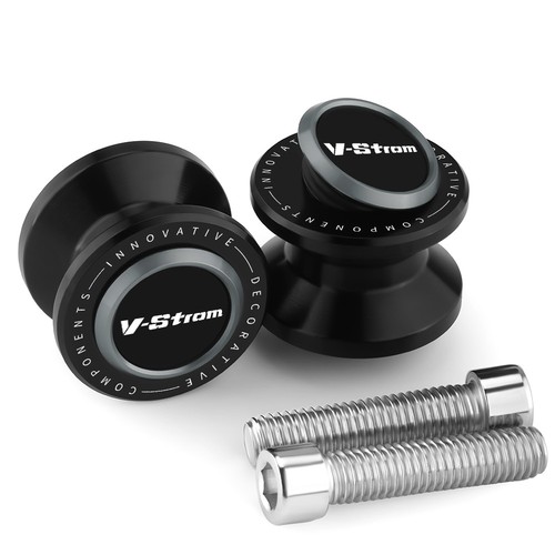 CNC Swingarm Spool Sliders For Suzuki Vstrom 650/800/1050/250/1000 2004-2025 - Picture 21 of 27