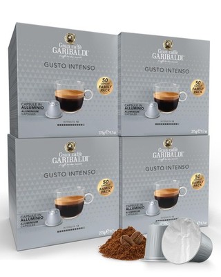 Gran Caffè Garibaldi Espresso Pods, Italian Roasted Coffee, Compatible Nespre...