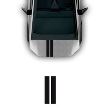 Autodekore Motorhaube Doppelte Linie Tesla Cybertruck