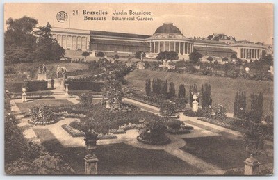 Bruxelles Jardin Botanique Brussels Botanical Garden Phototype Postcard