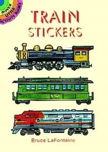 Search Press Train Stickers - Bruce Lafontaine - Little Activity Books - Image 3