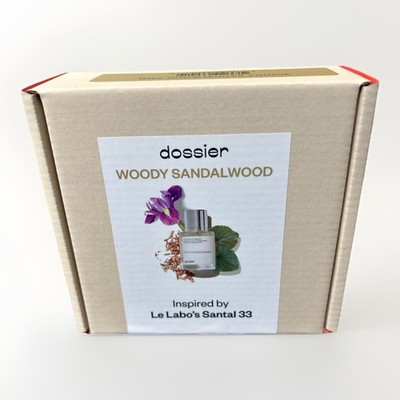 Dossier Woody Sandalwood 50ml 1.7oz (Inspired By Le Labo s Santal 33)