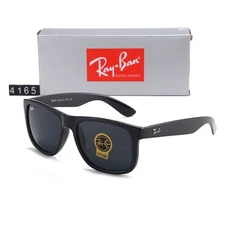 NEW Ray-Ban 4165 Polarized G-15 Glass Lens Sunglasses Black