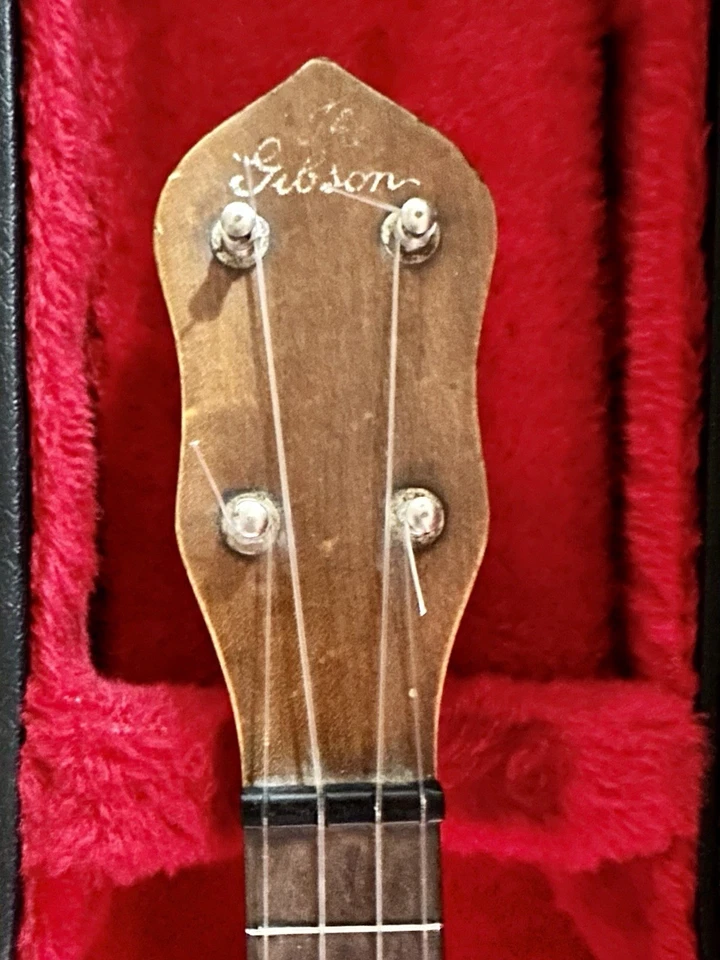 Ukelele banjo Gibson UB-1 años 30 vintage Banjolele bebé Uke la Gibson antiguo Foto 4 de 4