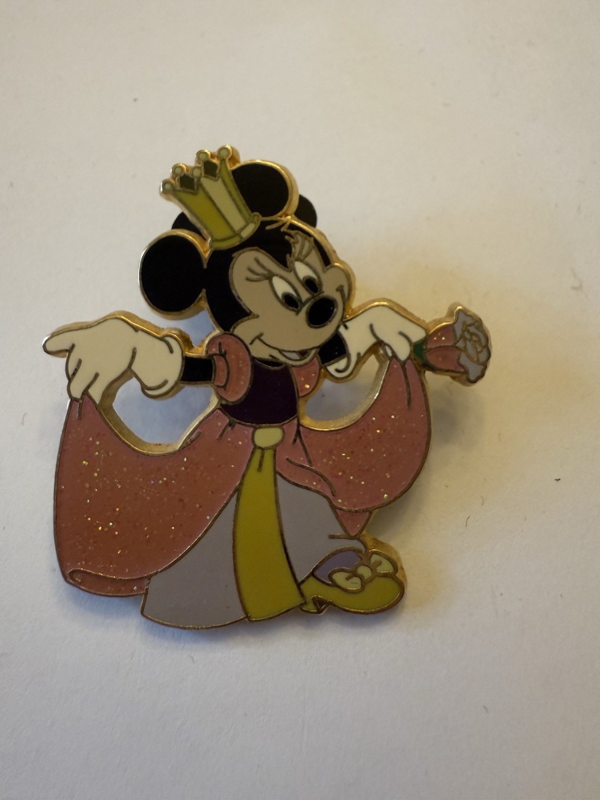 Disney Pin Trading Princess Minnie Mouse Glitter 2008