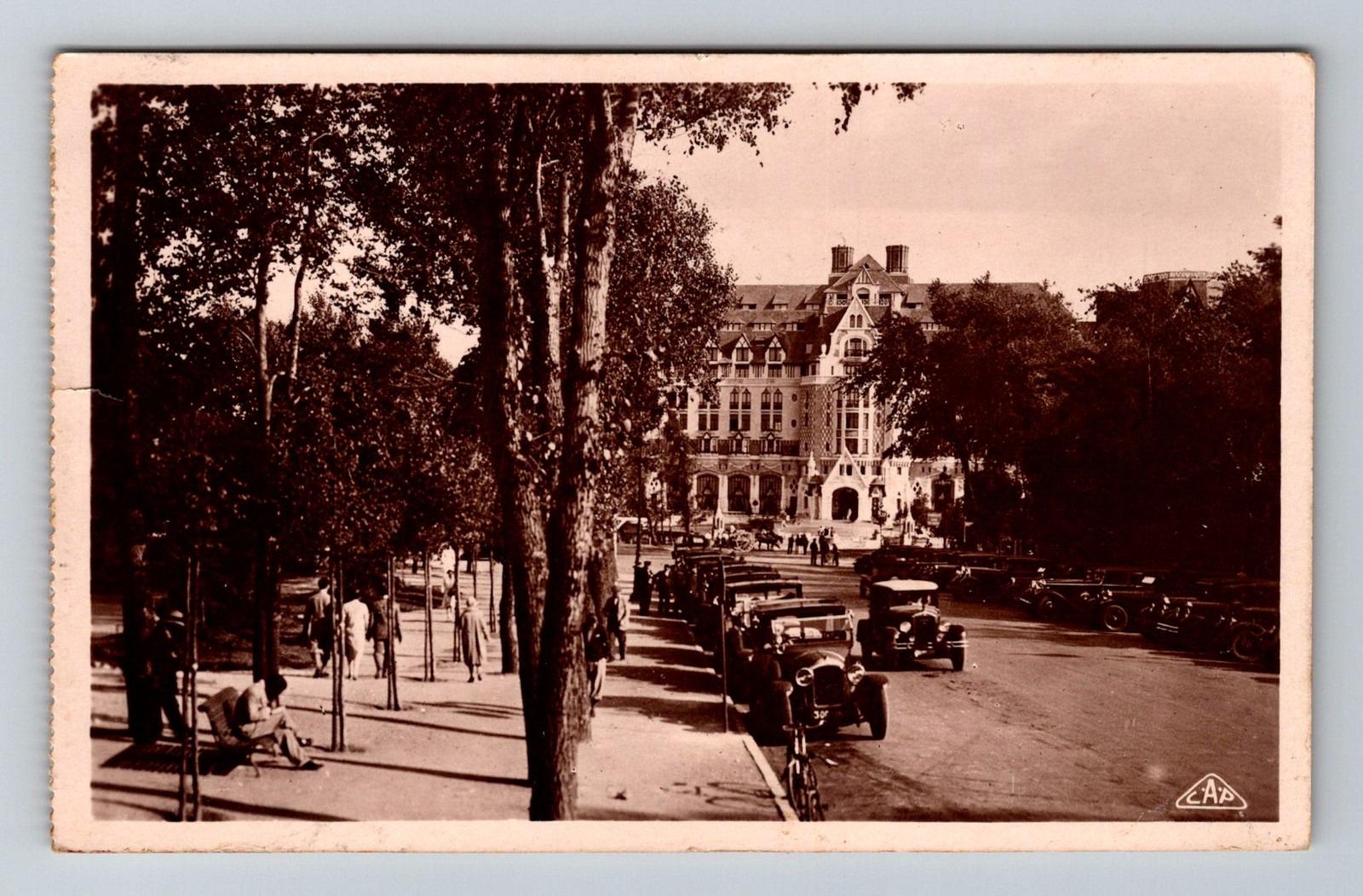 France- Le Touquet-Paris-Plage Seaside Resort Hotel Picardy Old Vintage Postcard