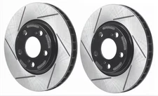 Rear slotted Disc Brake Rotors Set for Audi A3 Q3 Quattro Jetta 94-98