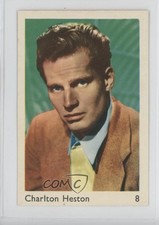 1950s Anonymous Film Stars (Belgium) Charlton Heston #8 04le