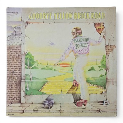 ELTON JOHN Goodbye Yellow Brick Road (1973) 2LP Tri-Fold MCA2-10003 Gloversville
