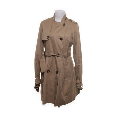 H&M, Trenchcoat, Damen, Größe: 40, Beige, Baumwolle/Polyester, Einfarbig #WnG