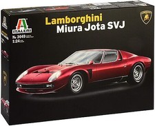 Italeri Lamborghini Miura Jota - Plastic Model Car Vehicle Kit - 124 Scale Italeri Lamborghini Miura Jota - Plastic Model Car Vehicle Kit - 124 Scale