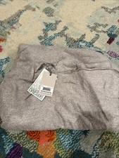 Barefoot Dreams CozyChic Lite Island Wrap, Pewter-Silver, SM/MD BRAND NEW 