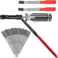 10mm Jam Nut Valve Adjustment Tool A308offset Tappet Feeler Gauge Set For Honda 10mm Jam Nut Valve Adjustment Tool A308offset Tappet Feeler Gauge Set For Honda