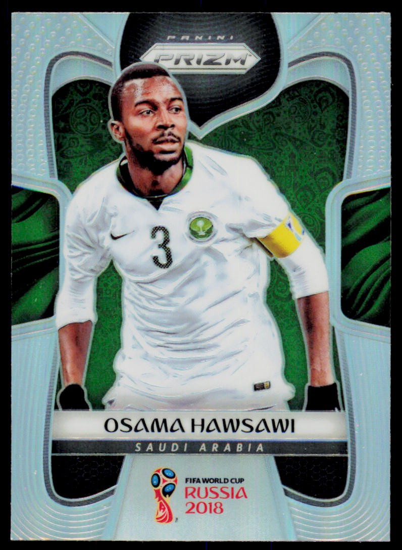 2018 Panini Prizm World Cup Osama Hawsawi 175 Silver Prizm Saudi Arabia