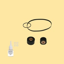 Cinghia Rullo Pressione Olio = Kit 8 per Onkyo TA-2870 Cassette Deck