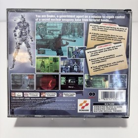 Metal Gear Solid Playstation 1 PS1 Discs & Case Tested Clean Greatest Hits