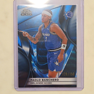 Topps Chrome Black 2026 Paolo Banchero #97 Orlando Magic 120/150