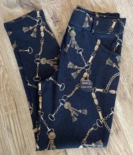 Select Black Ankle Grazer Jeggings Leggings Size 10 Brand New