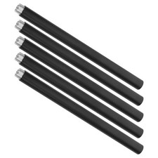 5 Sets M10 Threaded Extension Poles - 5.9" Lighting Fixture Downrods - Metal