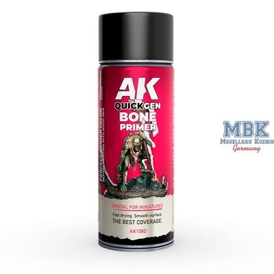 AK Interactive S.L. AK-1060 BONE PRIMER   QUICK GEN SPRAY
