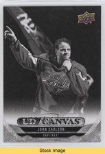 2024-25 Upper Deck Series 2 UD Canvas Black & White John Carlson #C156 READ 1d0j