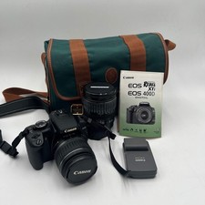 Canon EOS Rebel XTi 400D 10.1MP DSLR Camera Bundle w/ & 28-135mm & 18-55mm Lens