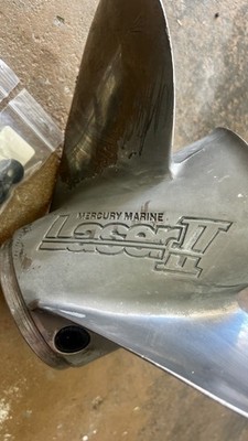 Mercury Marine Laser II Stainless Steel Prop 48-16546-21 RH 21 P
