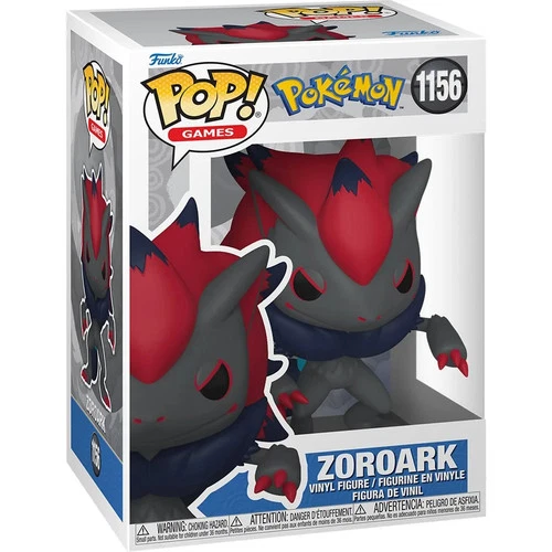 Funko POP! Pokemon Zoroark Games Figure 1156 + Protector
