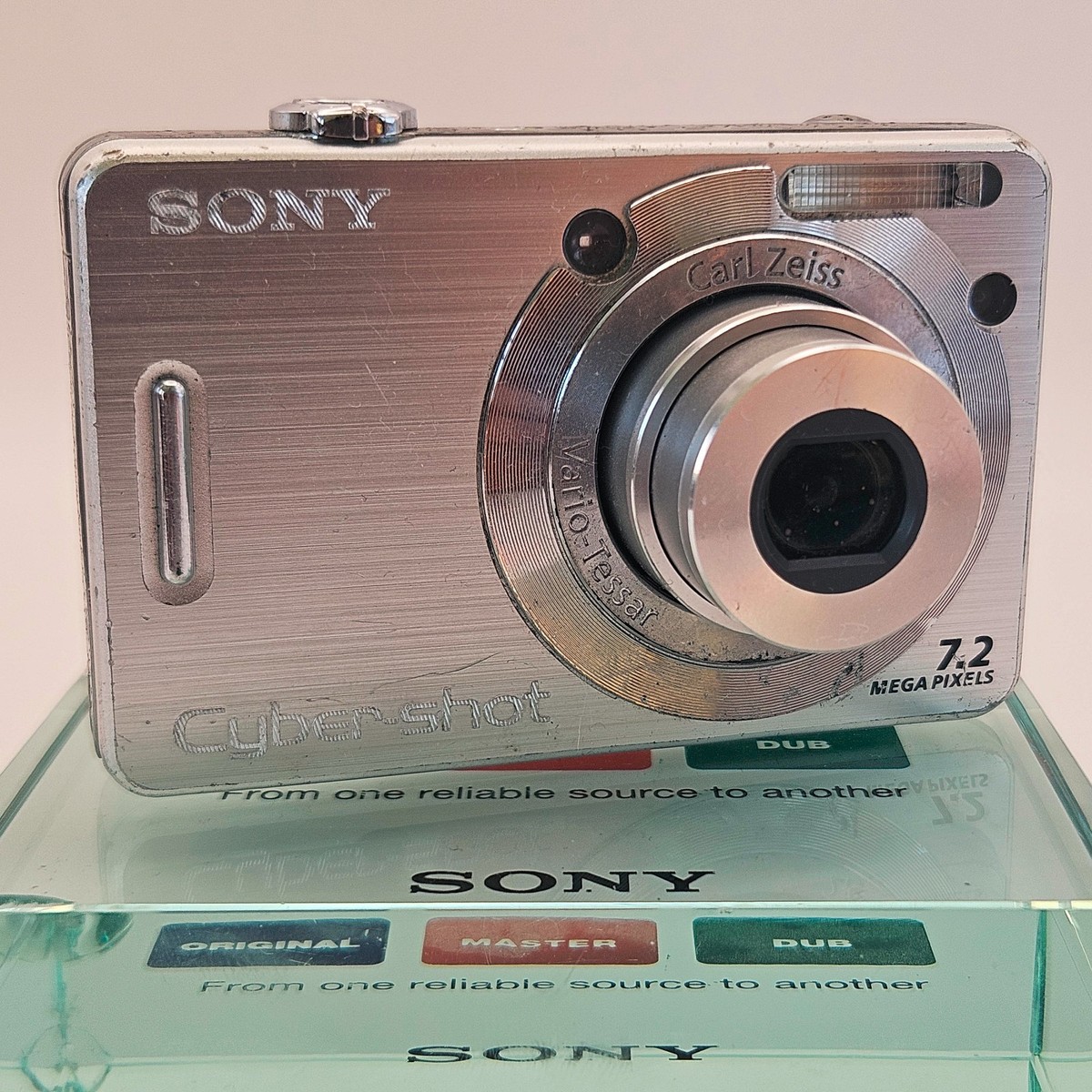 Sony Cyber-shot DSC-W55 7.2MP Compact Digital Camera 3x Optical
