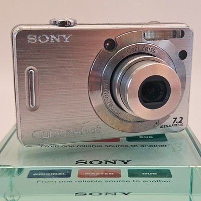 Sony Cyber-shot DSC-W55 7.2MP Compact Digital Camera 3x Optical