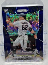 2019 Panini Prizm Tier III Navy Blue Kaleidoscope /35 DJ Stewart #247 Rookie RC