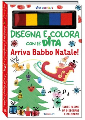 Buch - Robertson Eve - Der Weihnachtsmann kommt! Bunte Finger. Zeichnen Und Ausmalen Mit