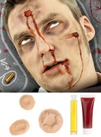 EinschüSse - Horror Make-Up FüR Halloween Und Mottoparty