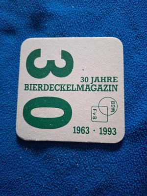 Beer mat 1993 - 30 years beer mat magazine - Jever