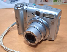 Canon Powershot - A580 - Digitial Camera - 8.0MP - w/ 4 GB Card, Cables, CD, Box