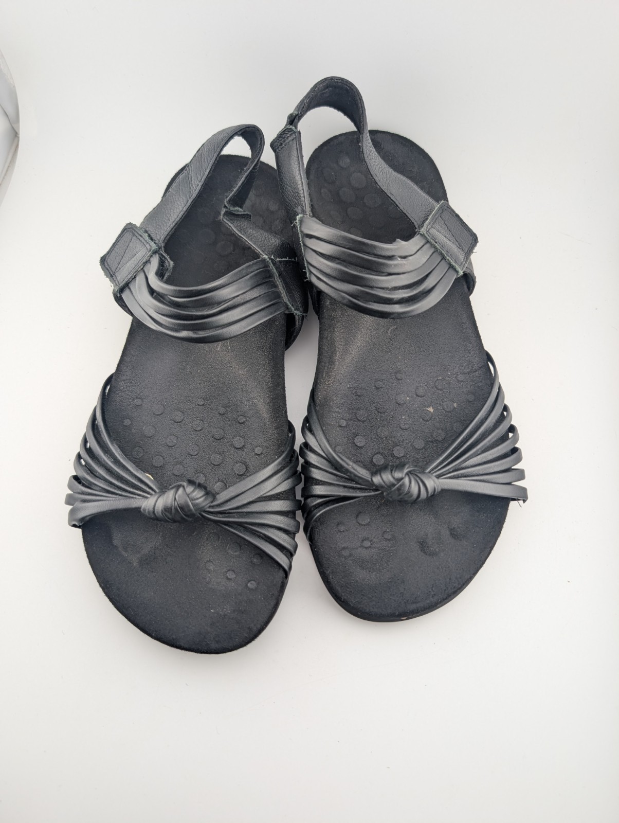 APL Sandali neri Vionoc donna taglia 7 5w Talulah 7 5 larghi comodi *vedi descrizione