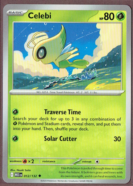 Celebi 012/132 Me01: Mega Evolution Regular