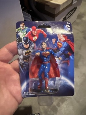 Superman Figurine Miniature Figure New in Package DC Comic Super Hero Clark