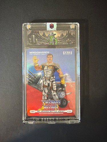 Woodchipper Rod Woodson Tecmo Bowl Bo Jackson Battle Arena 130 Power Steel L597