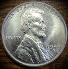1943-S Lincoln Wheat Penny Cent Uncirculated #4