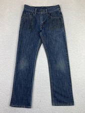 Levis 514 Jeans Boys 14 Reg 27x29 Blue Medium Wash Slim Straight Denim Pants